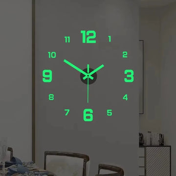 Silent 3D Wall Clock – Modern Home Decor