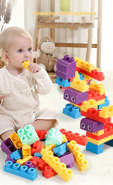 Large Soft Rubber Blocks – Ideal for Baby Development