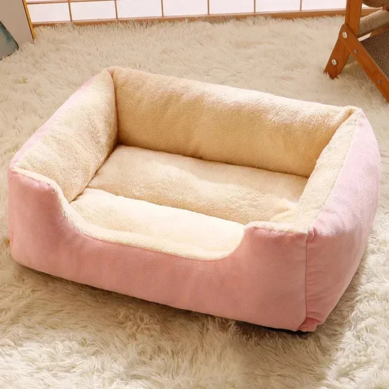 Luxury Pet Basket Bed – Soft & Stylish for Any Home