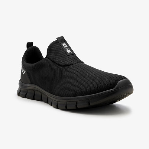 Men’s Black Slip-On Sneakers
